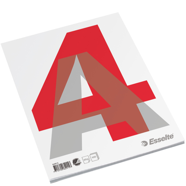 Limblok A4 60g 100 ark blankt