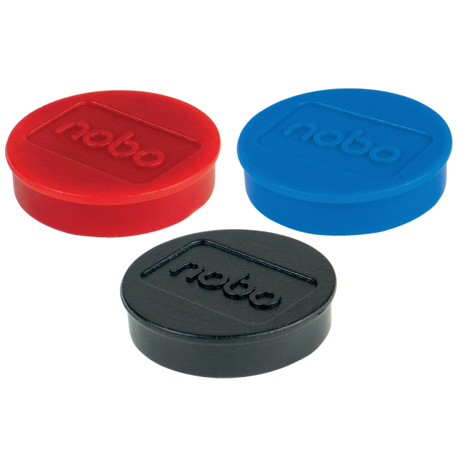 Magneter 30 mm 4-pack Black i gruppen Hobby & Kreativitet / Organisere / Hjemmekontor hos Pen Store (132338)
