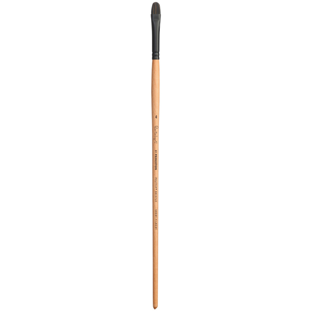 Catalyst Syntetpensel med langt skaft Short Filbert size 4
