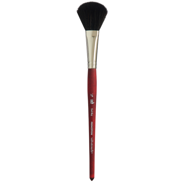 Velvetouch Syntetpensel kort skaft Oval Mop St 3/4