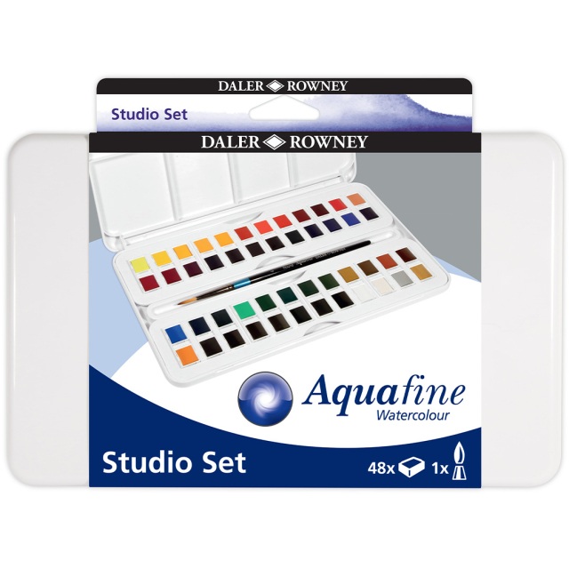 Akvarelfarve Studio 48 ½ -halvkopper