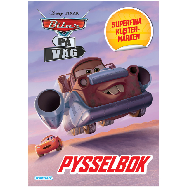 Disney Pixar Biler Aktivitetsbog