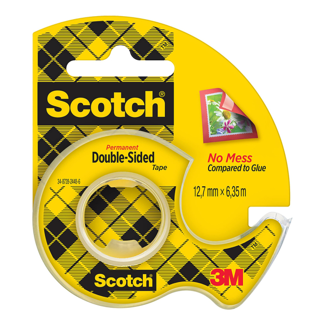 Scotch Dobbeltsidet selvklæbende tape