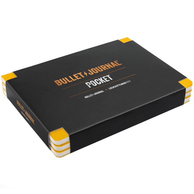 Bullet Journal Pocket 3-pak Yellow24