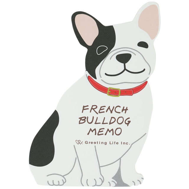 French Bulldog Memo Notesblok