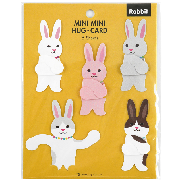 Minikort Kanin 5-pak