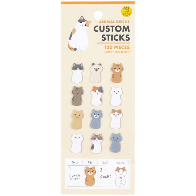 Stickers Cats 120-pak