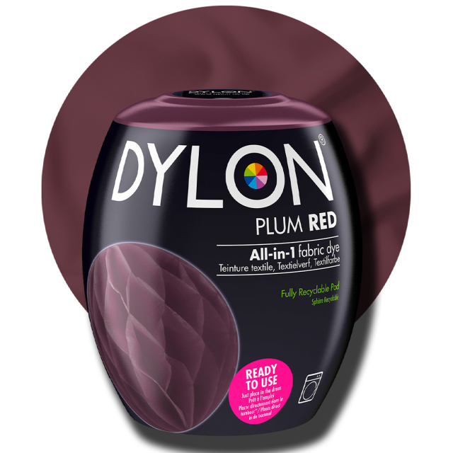 Pod All-in-1 Tekstilfarve Plum Red