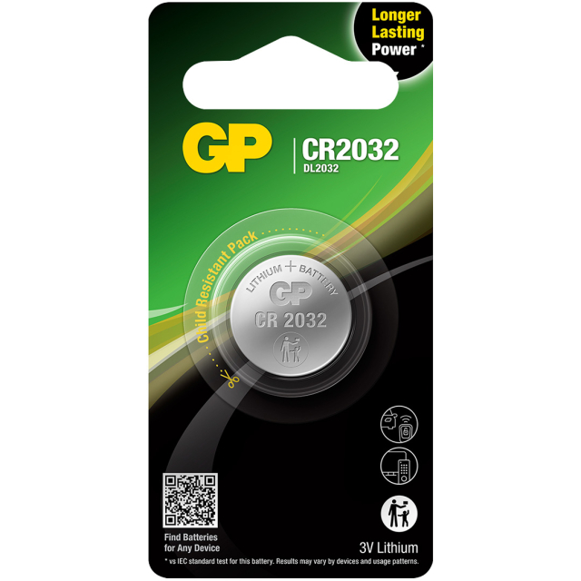Batteri CR2032 1-pak