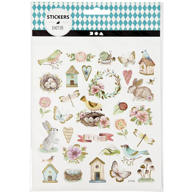 Stickers Påske 1 ark