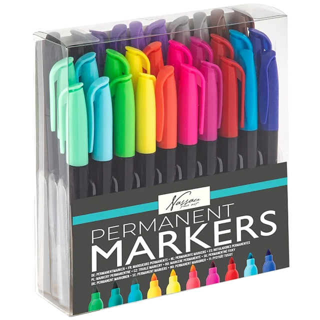 Permanente markers 30-pak