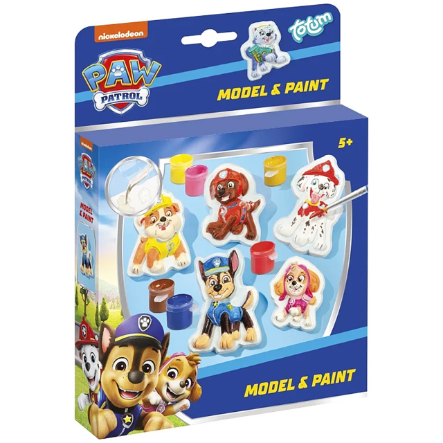 Paw Patrol figur-sæt + farver