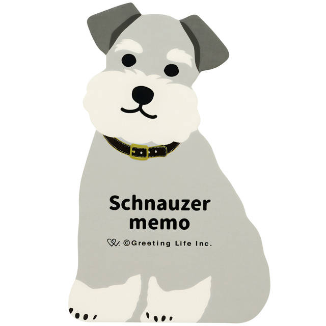 Schnauzer Memo Notesblok