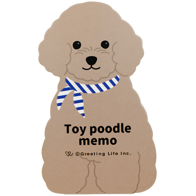 Toy Poodle Memo Notesblok