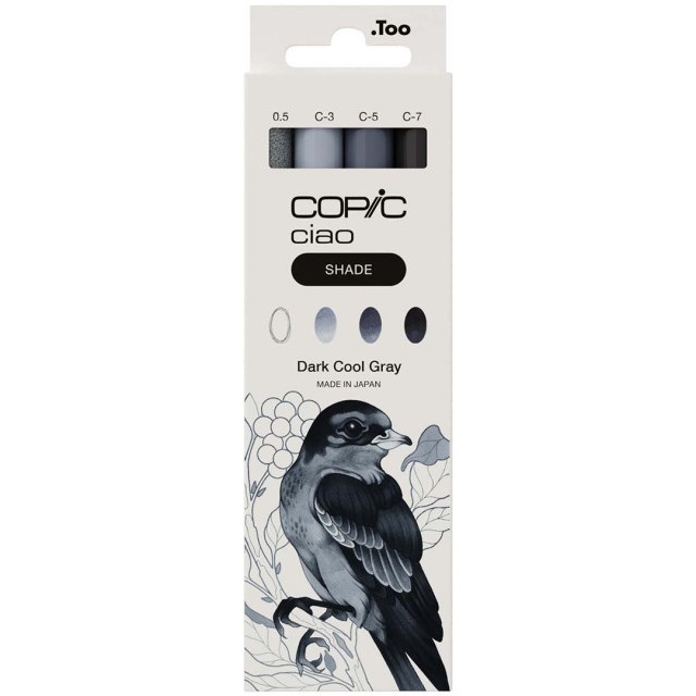 Ciao Shade Set Dark Cool Gray 4-pak