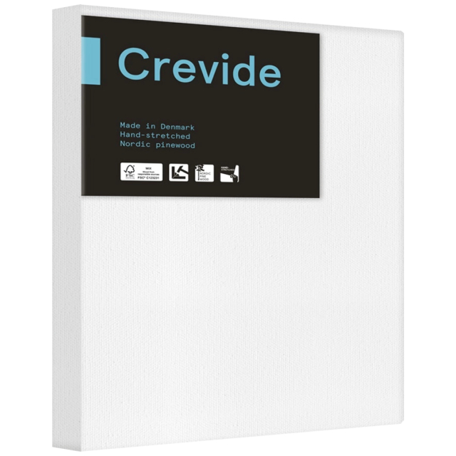 Dyb 3D lærred Bomuld/Polyester 33x24