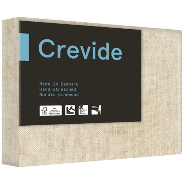 Dyb 3D lærred Naturlighør 24x19