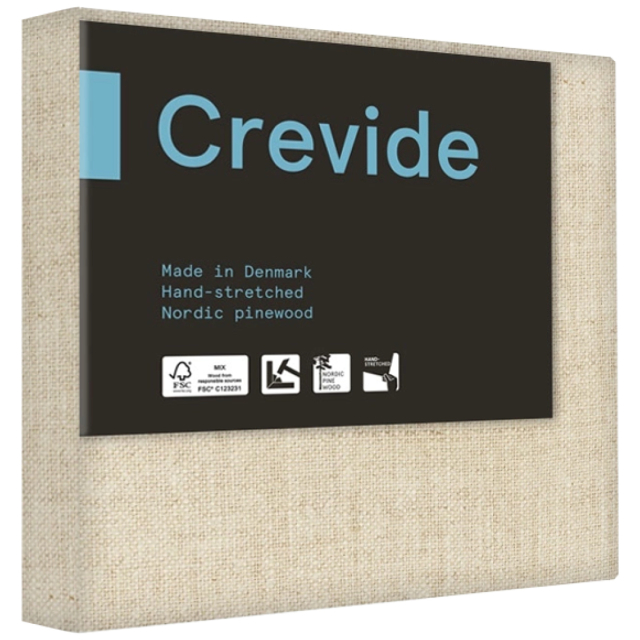 Dyb 3D lærred Naturlighør 20x20