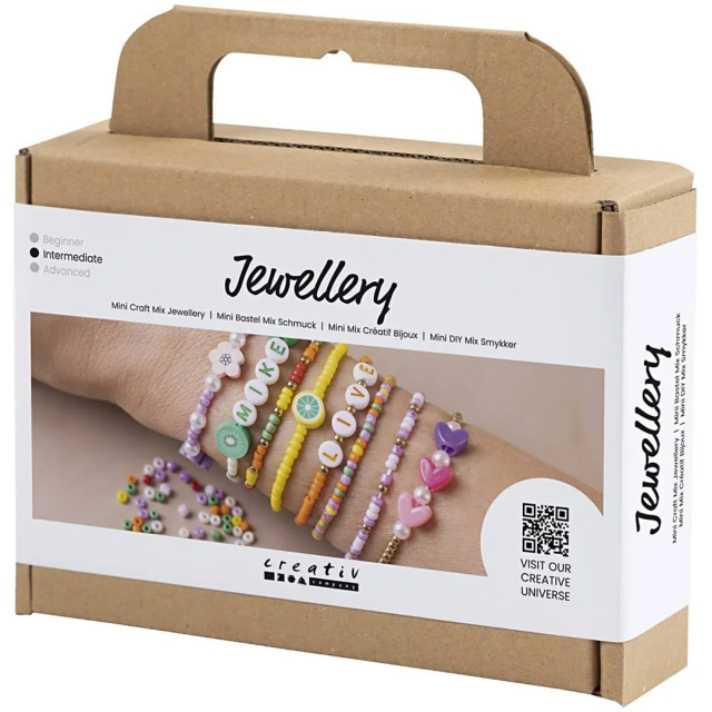 DIY Perlemix Venskabsarmbånd