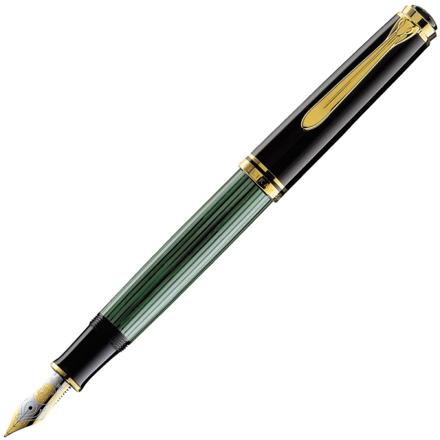 Souverän M1000 Fyldepen Black/Green