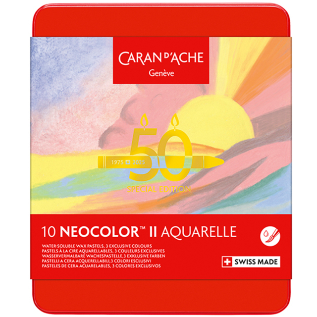 Neocolor II Aquarelle 50 Years Pastel 10-sæt