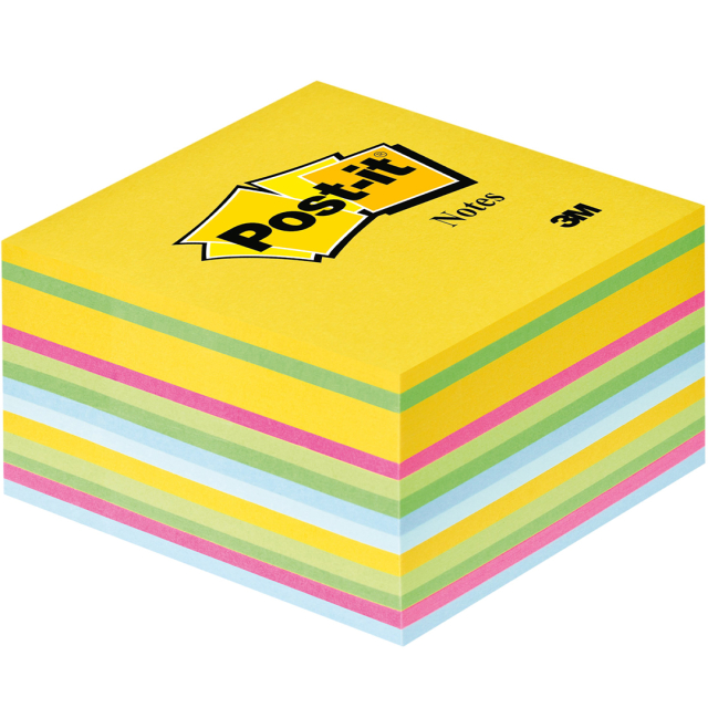 Post-it Note Cube 76x76 Farvemix Ultra