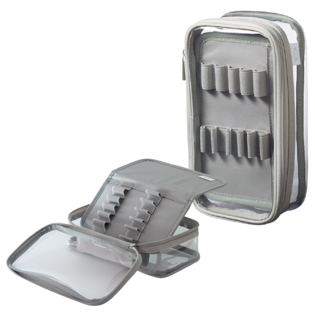 Penalhus Transparent Grå