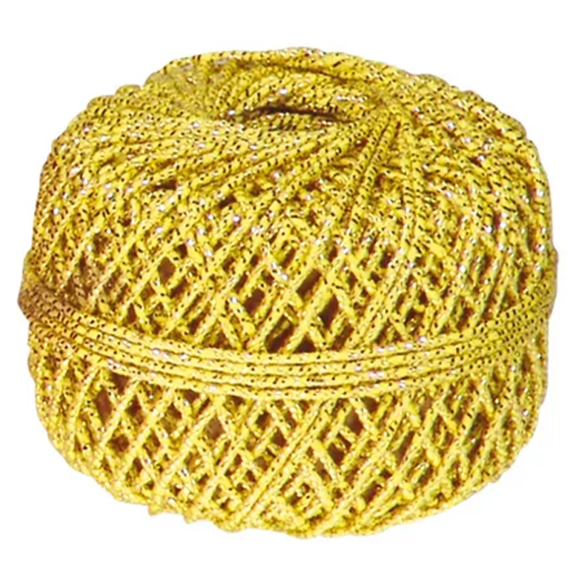 Gavesnøre 20m x 1 mm Guld