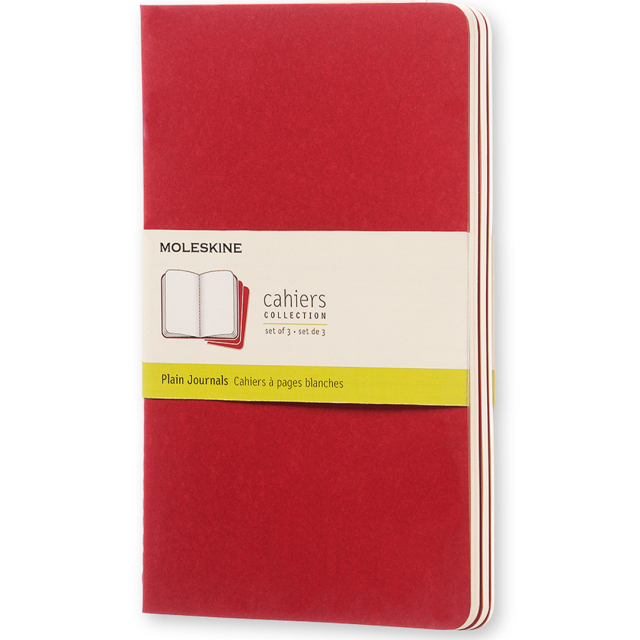 Cahier Notebook Large Red Ulinjeret
