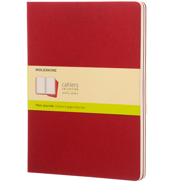 Cahier Notebook XL Red Ulinjeret