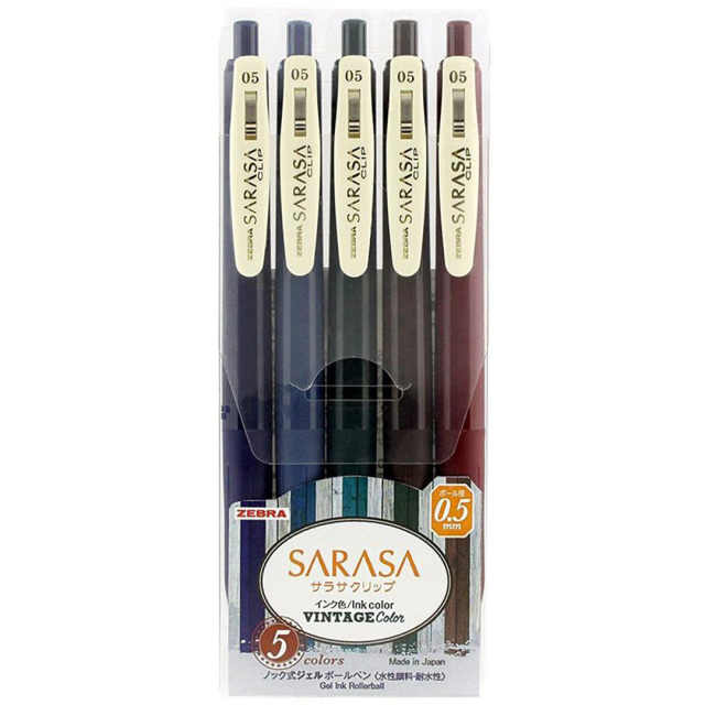 Sarasa Clip Vintage A 5-pak