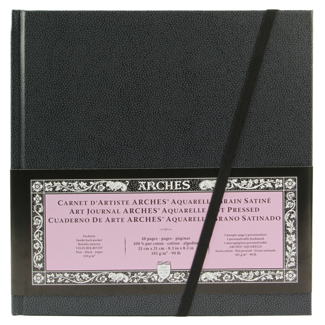 Art Journal Akvarel HP 21x21 cm