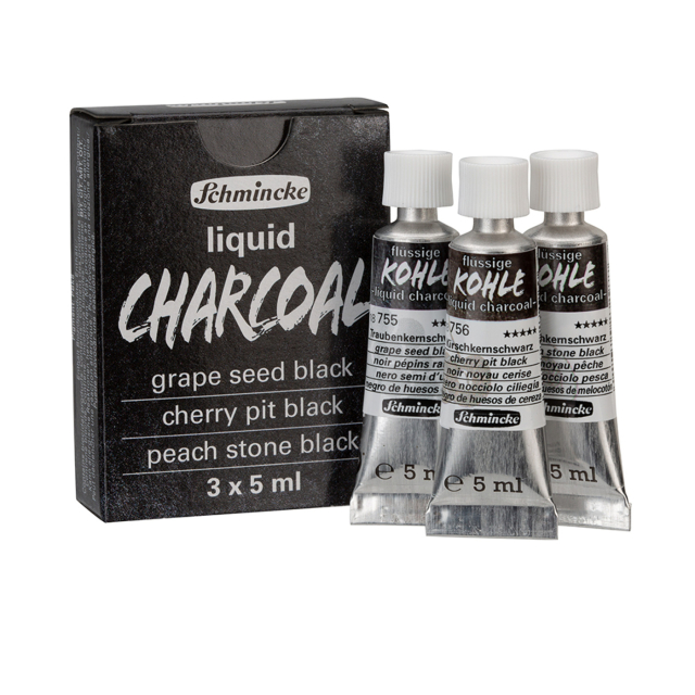 Liqiud Charcoal 3-sæt