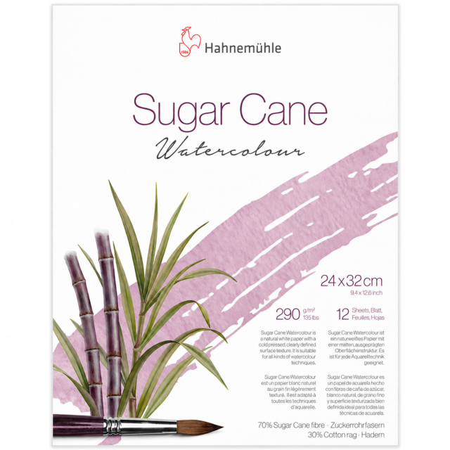 Akvarelblok Sugar Cane 290g 24x32 cm