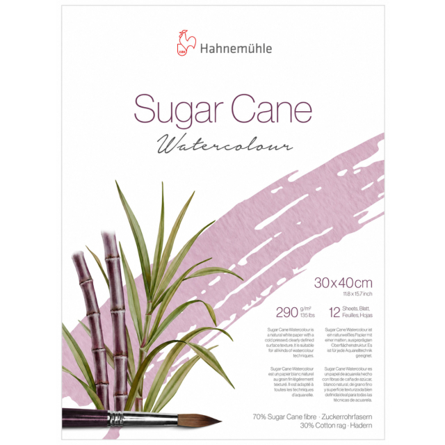 Akvarelblok Sugar Cane 290g 30x40 cm