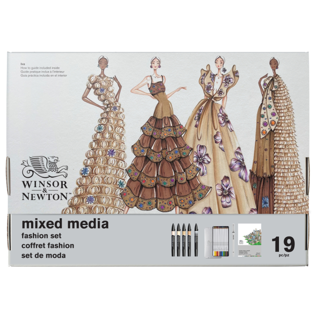 Mixed Media Fashion Set 19 dele