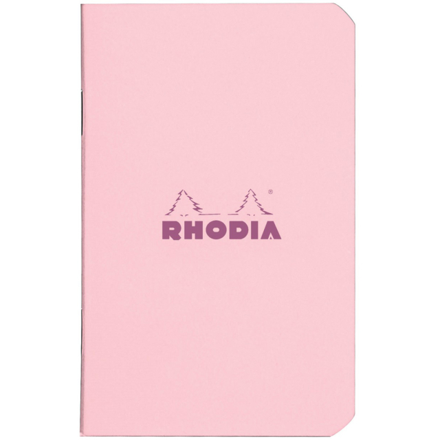 Noteshæfte Pink 7,5x12 Linjeret