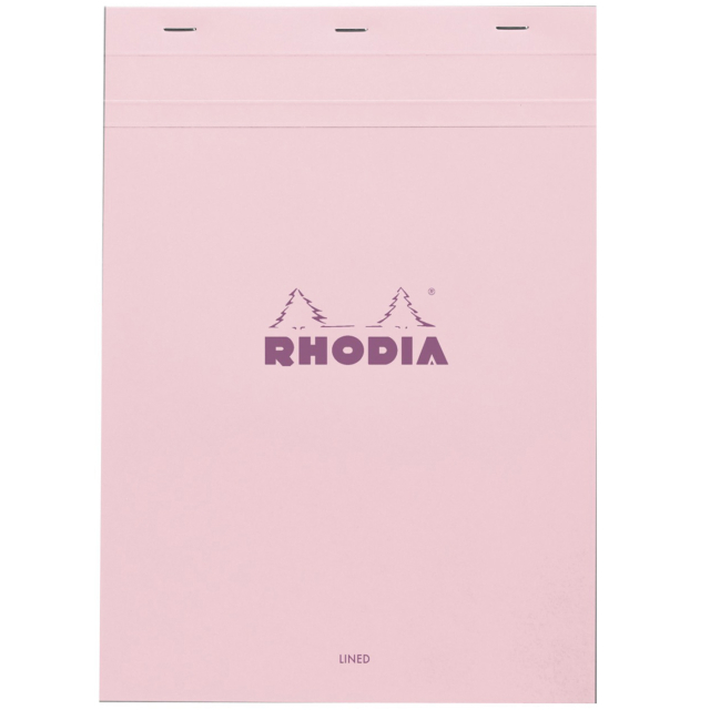 Block Pink No.18 A4 Linjeret