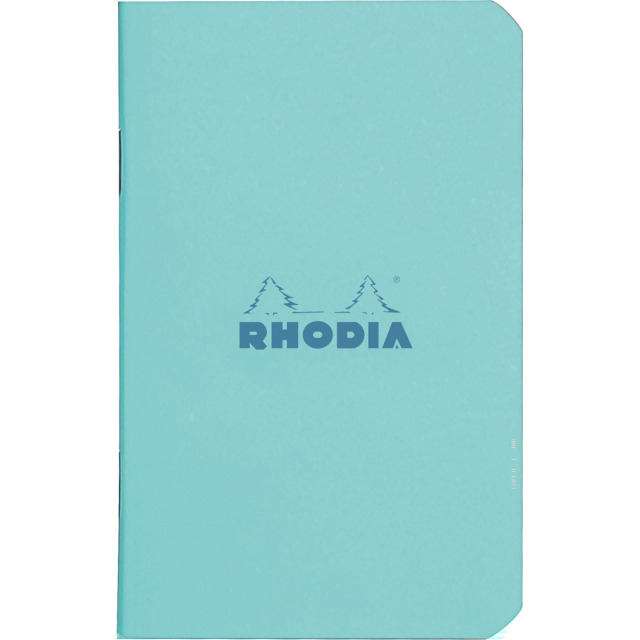 Noteshæfte Azure 7,5x12 Linjeret