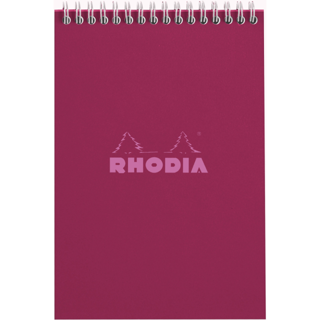 Classic Notepad Plum A5 Linjeret