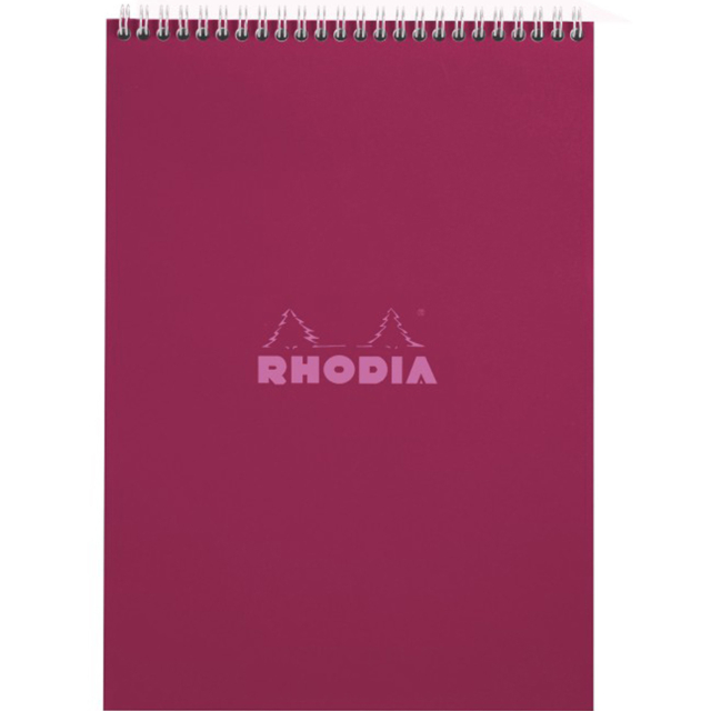 Classic Notepad Plum A4 Linjeret