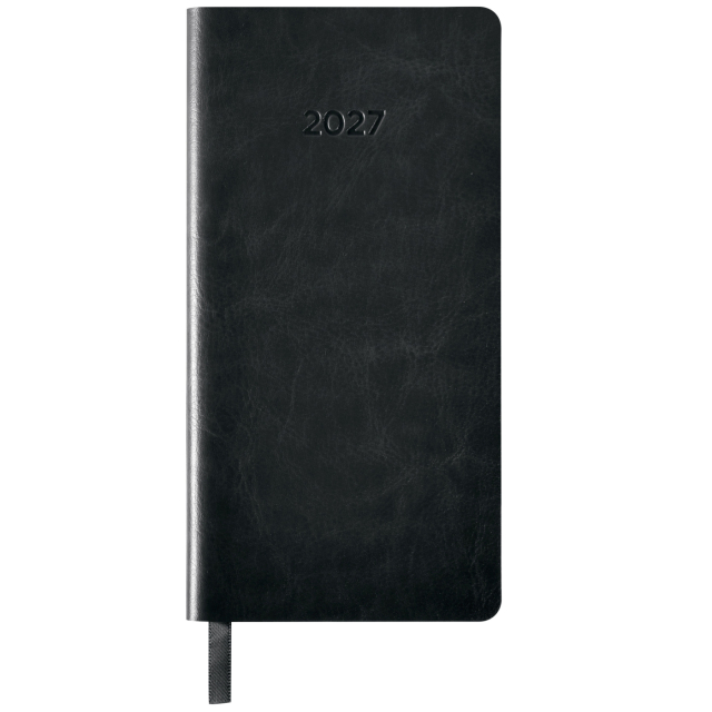 Kalender Björn 2027 Slim Weekly Vertikal Sort
