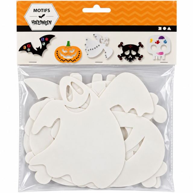 Papirfigurer Halloween 16-sæt