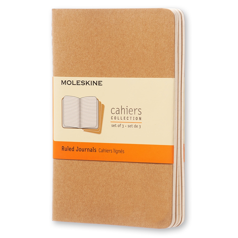 Cahier Pocket Kraft i gruppen Papir & Blok / Skriv og noter / Skriveblokke og hæfter hos Pen Store (100319_r)