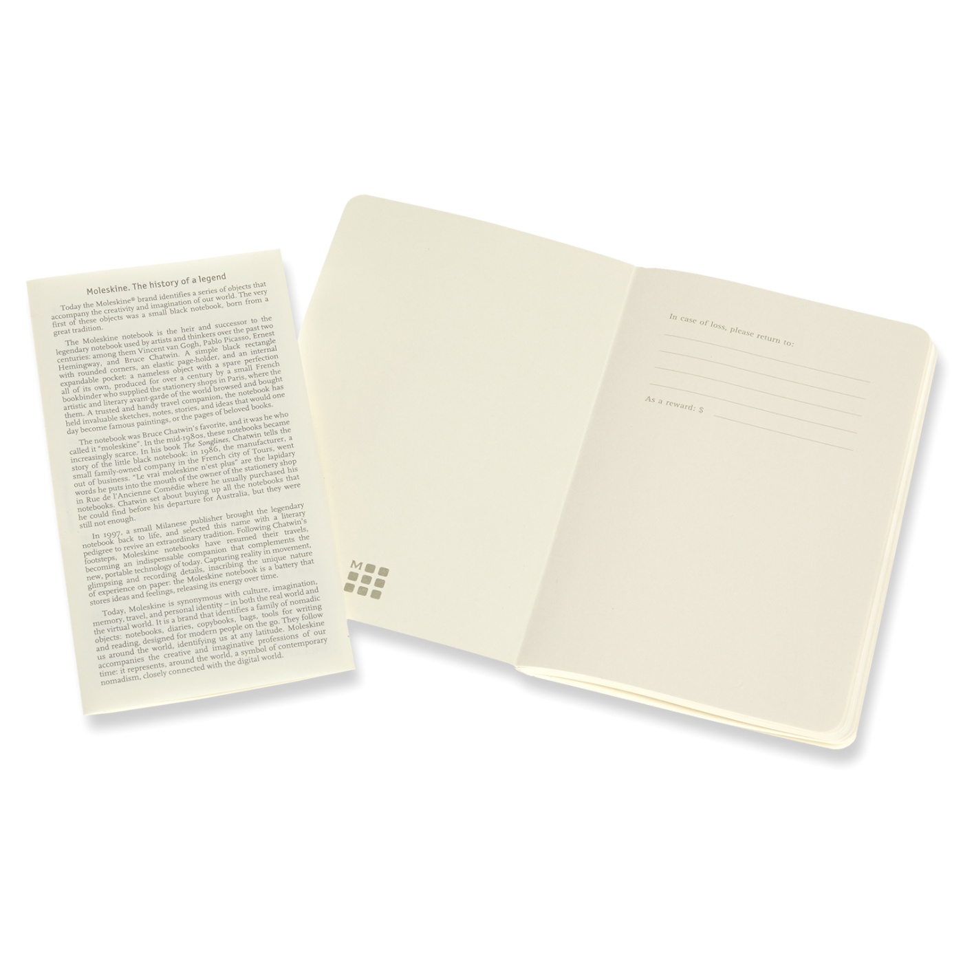 Volant Pocket Orange/Blå Plain i gruppen Papir & Blok / Skriv og noter / Notesbøger hos Pen Store (100342)