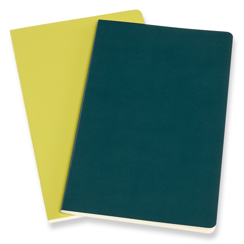 Volant Large Grøn/Lemon Plain i gruppen Papir & Blok / Skriv og noter / Skriveblokke og hæfter hos Pen Store (100348)