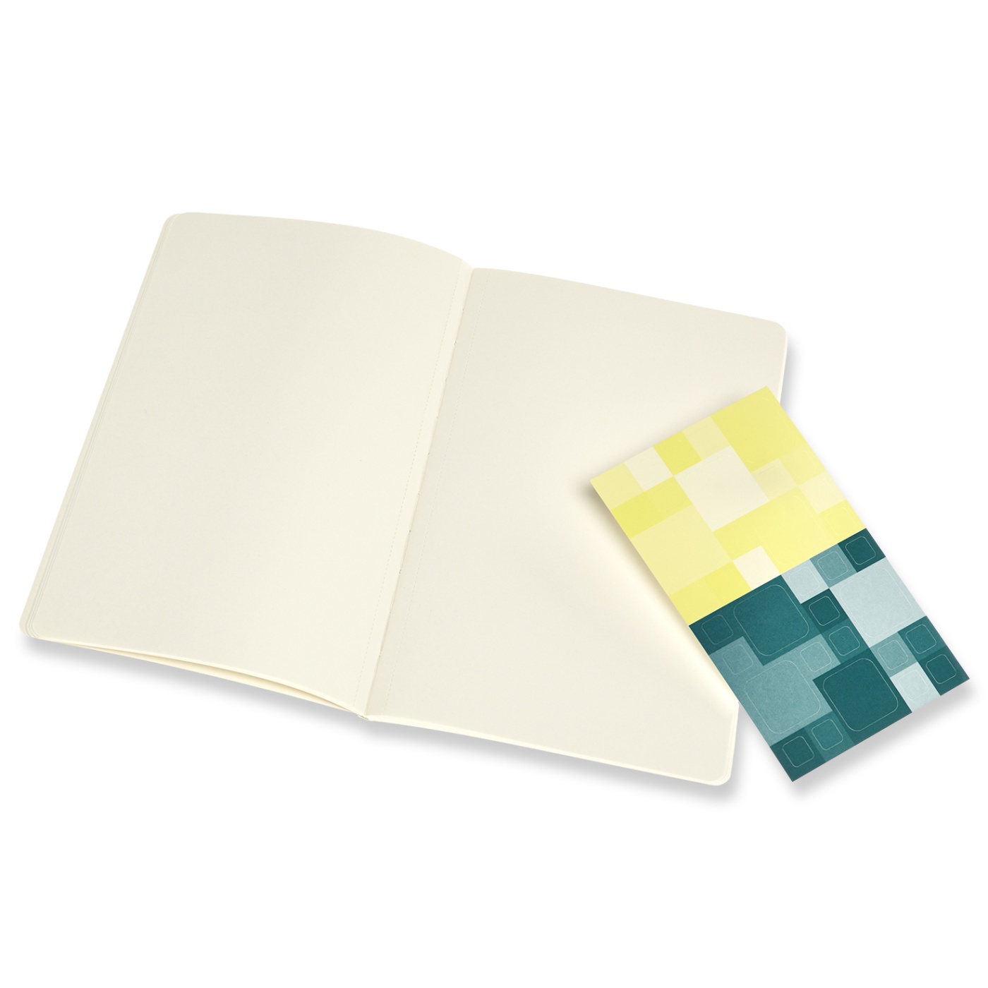 Volant Large Grøn/Lemon Plain i gruppen Papir & Blok / Skriv og noter / Notesbøger hos Pen Store (100348)