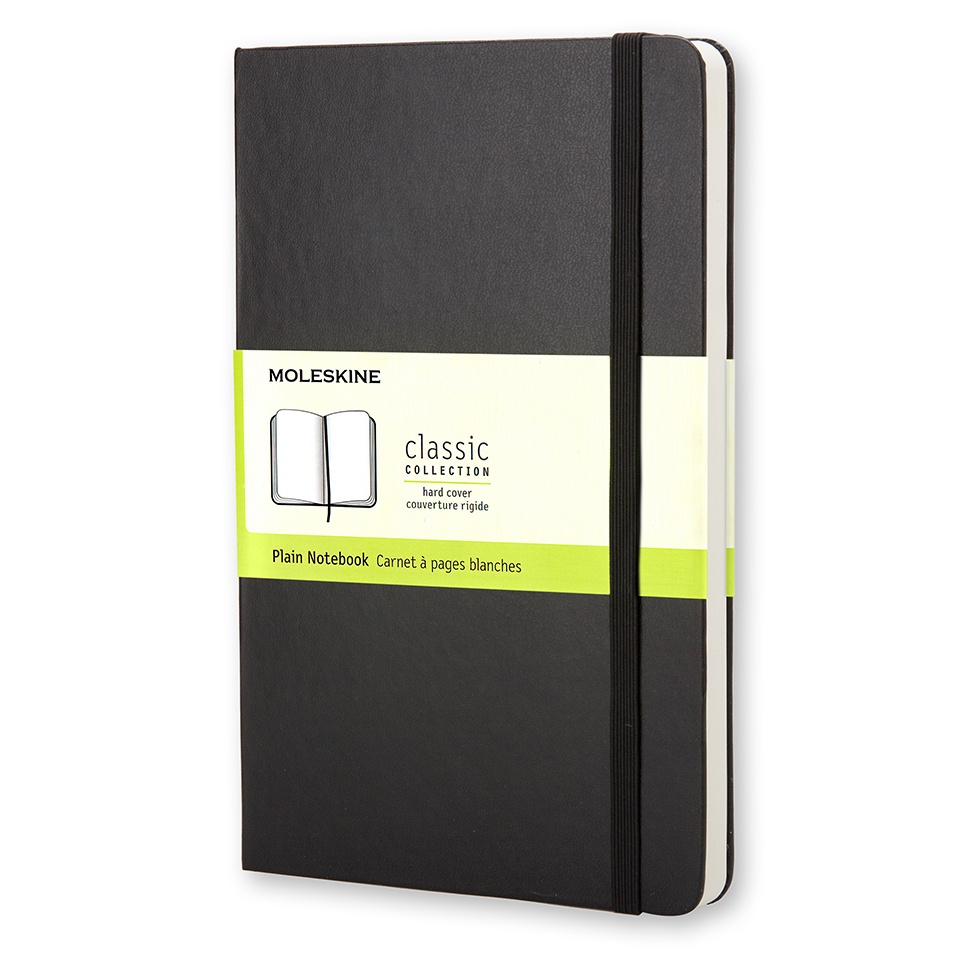 Classic Hardcover Pocket Sort i gruppen Papir & Blok / Skriv og noter / Notesbøger hos Pen Store (100349_r)