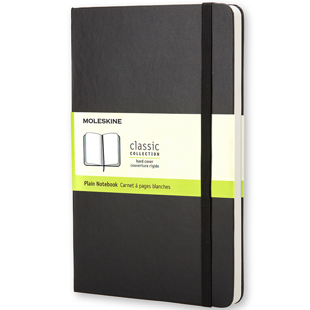 Classic Hardcover Large Sort i gruppen Papir & Blok / Skriv og noter / Notesbøger hos Pen Store (100352_r)