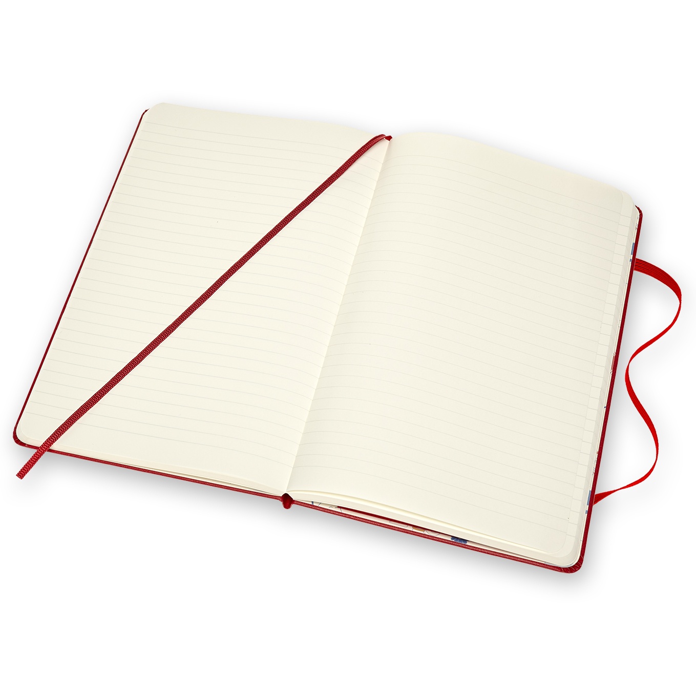 Hardcover Large Moomin Rød Ruled i gruppen Papir & Blok / Skriv og noter / Notesbøger hos Pen Store (100372)